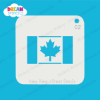 Picture of Canada Flag - Mylar Stencil - 02