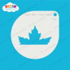 Picture of Canada Maple Leaf Edge - Mylar Stencil - 04