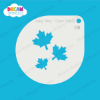 Picture of Cascading Maple Leaves - Mylar Stencil - 06