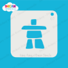 Picture of Inukshuk #1 - Mylar Stencil - 07
