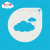 Picture of Clouds - Mylar Stencil - 13