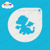 Picture of Baby Dragon - Mylar Stencil - 19