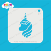 Picture of Unicorn Head - Mylar Stencil - 20