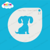 Picture of Puppy - Mylar Stencil - 23