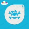 Picture of Cute Skull - Mylar Stencil - 29