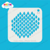 Picture of Snake Skin - Mylar Stencil - 33
