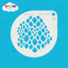 Picture of Reptile Scales - Mylar Stencil - 34