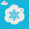 Picture of Frozen Snowflake - Mylar Stencil - 45