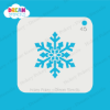 Picture of Frozen Snowflake - Mylar Stencil - 45