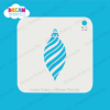 Picture of Striped Ornament - Mylar Stencil - 52