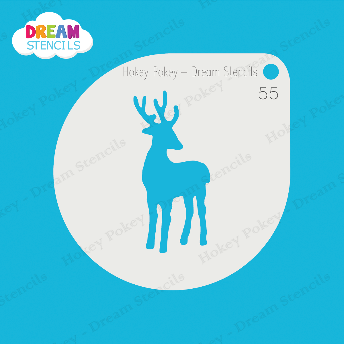 Picture of Deer - Mylar Stencil - 55