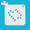 Picture of Candy Cane - Mylar Stencil - 59