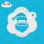 Picture of Santa Face - Mylar Stencil - 71