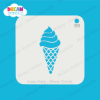 Picture of Ice Cream - Mylar Stencil - 88