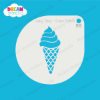 Picture of Ice Cream - Mylar Stencil - 88