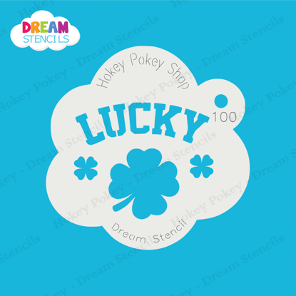 Picture of Lucky Four-Leaf Clover - Mylar Stencil - 100