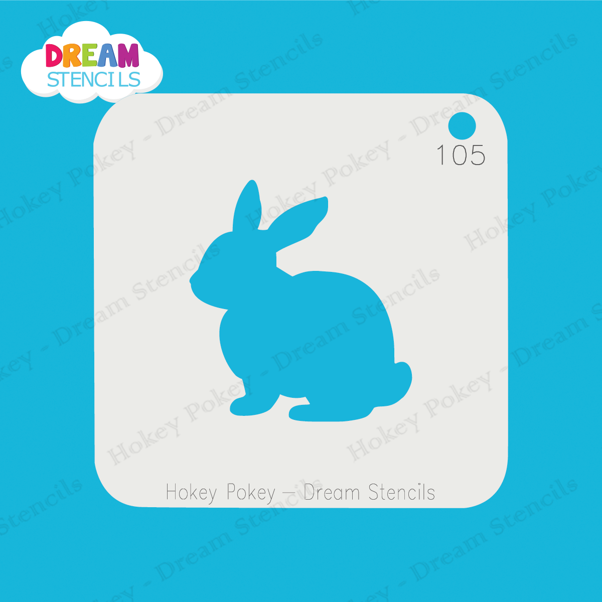 Picture of Bunny - Mylar Stencil - 105