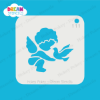 Picture of Cupid and Dove - Mylar Stencil - 111