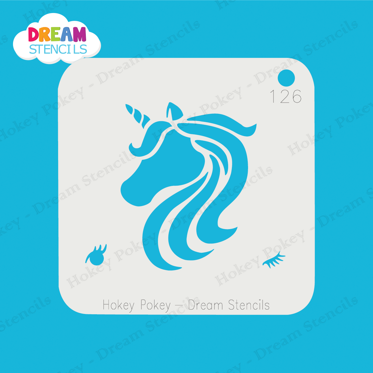 Picture of Enchanted Unicorn - Mylar Stencil - 126