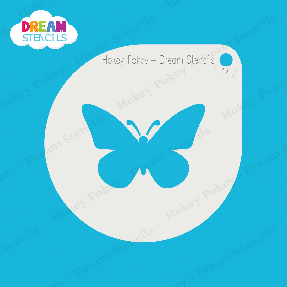 Picture of Butterfly - Mylar Stencil - 127