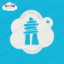 Picture of Inukshuk #2 - Mylar Stencil - 130