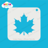 Picture of Fancy Maple Leaf - Mylar Stencil - 134