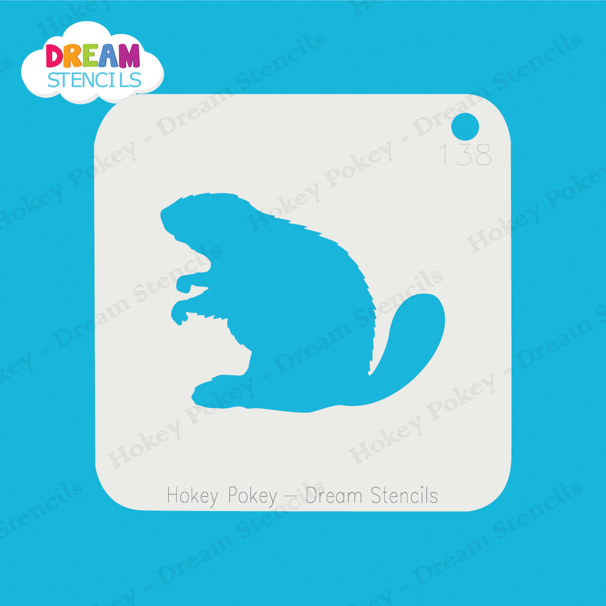Picture of Beaver - Mylar Stencil - 138
