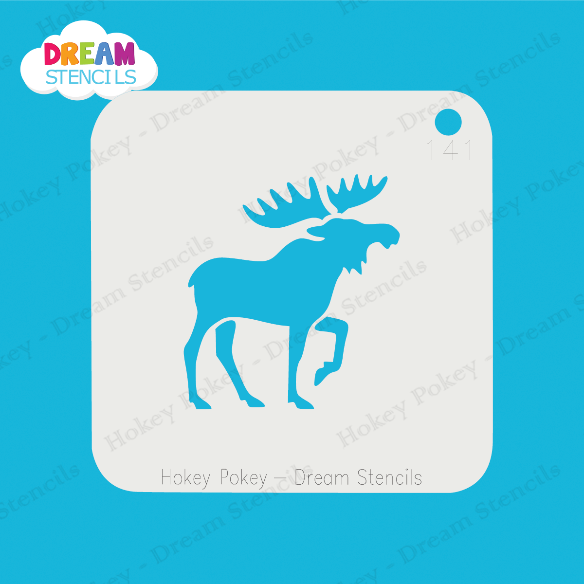 Picture of Moose - Mylar Stencil - 141