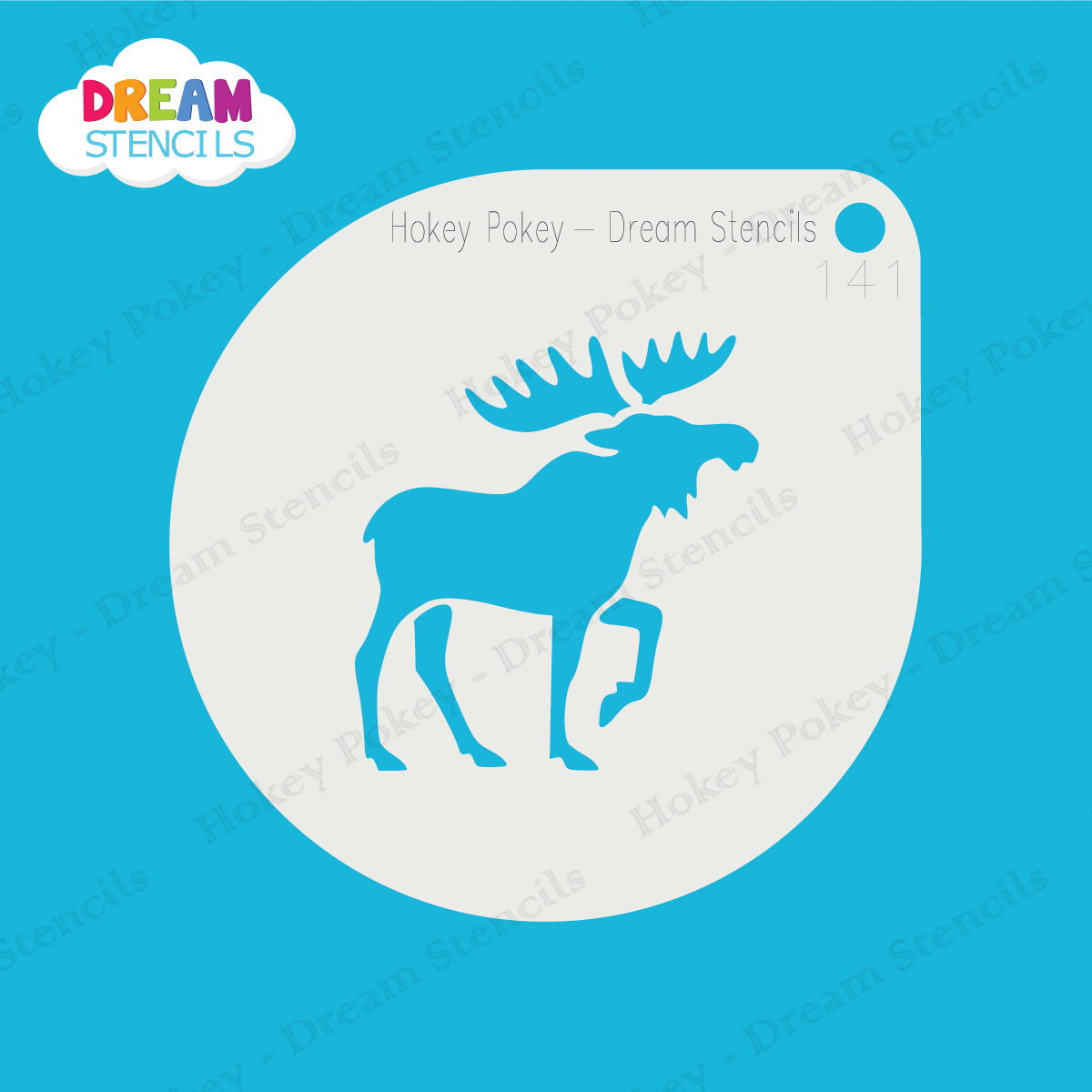 Picture of Moose - Mylar Stencil - 141