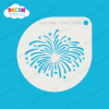 Picture of Fireworks - Mylar Stencil - 149