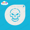 Picture of Evil Skull - Mylar Stencil - 150