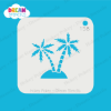 Picture of Palm Trees - Mylar Stencil - 158