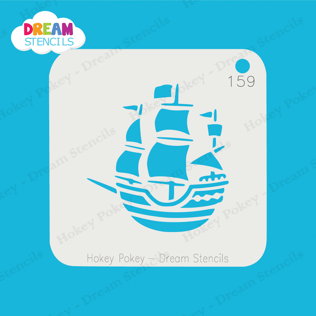 Picture of Ship - Mylar Stencil - 159