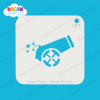 Picture of Cannon - Mylar Stencil - 167
