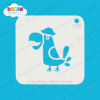 Picture of Pirate Parrot - Mylar Stencil - 170