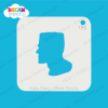 Picture of Frankenstein Face - Mylar Stencil - 180