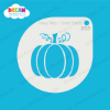 Picture of Pumpkin with Vines - Mylar Stencil - 203