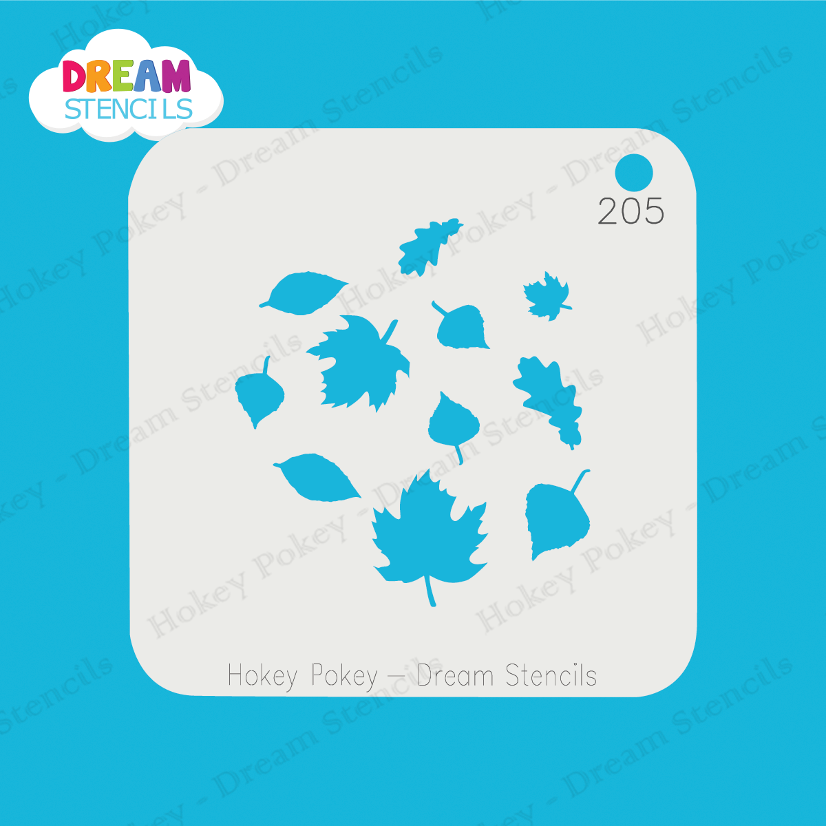 Picture of Tree Leaves - Mylar Stencil - 205