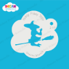 Picture of Flying Witch - Mylar Stencil - 211