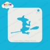 Picture of Flying Witch - Mylar Stencil - 211