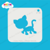 Picture of Cartoon Cat - Mylar Stencil - 218
