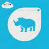 Picture of Rhinoceros - Mylar Stencil - 229