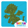 Picture of Baby Dragon - Vinyl Stencil - 4