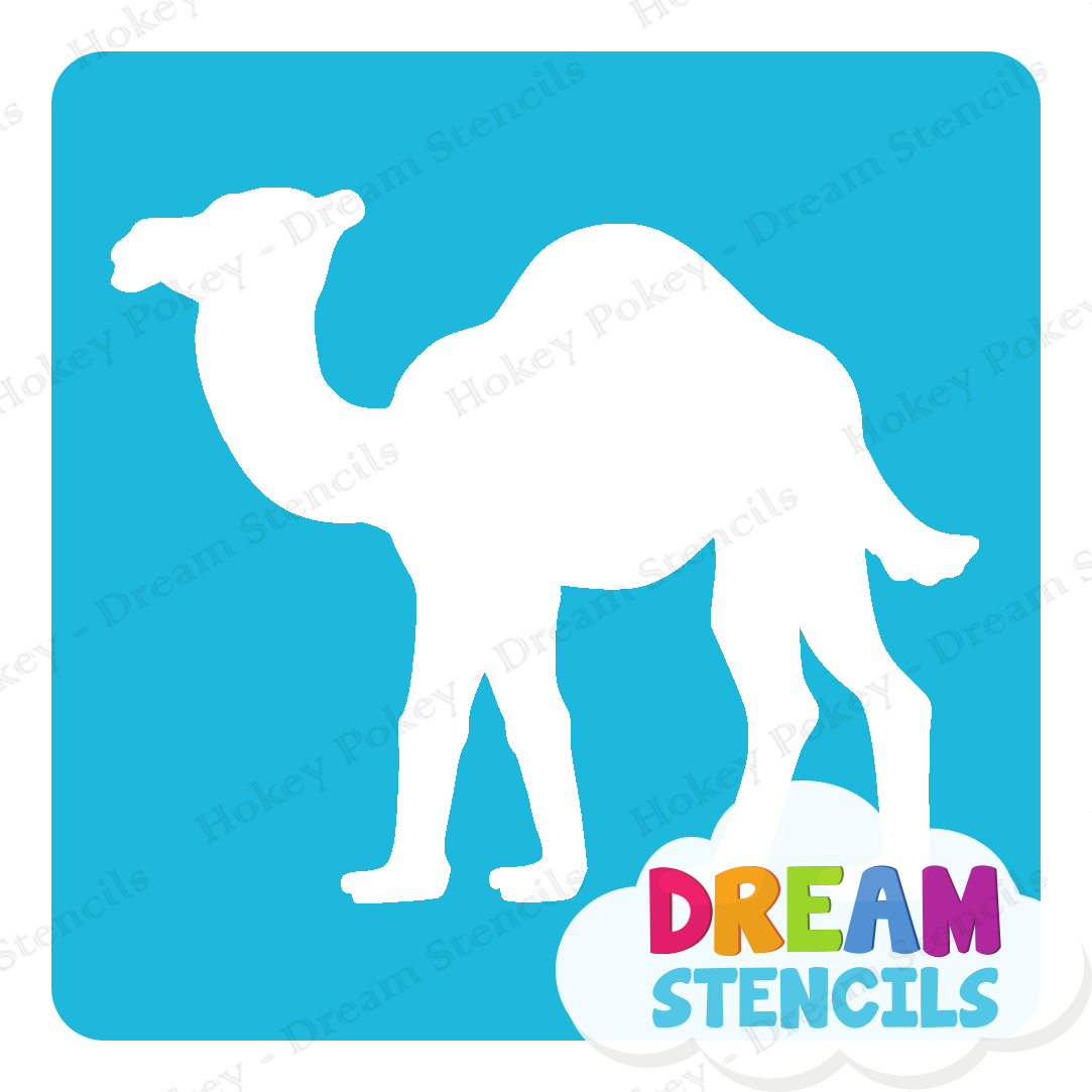 Picture of Camel  - Vinyl Stencil - 6