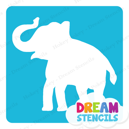 Picture of Elephant - Vinyl Stencil - 7