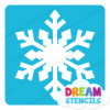 Picture of Frozen Snowflake  - Vinyl Stencil - 33