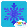 Picture of Frozen Snowflake  - Vinyl Stencil - 33