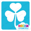 Picture of Three-Leaf Clover (Shamrock) - Vinyl Stencil - 52