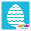 Picture of Easter Egg -Vinyl Stencil - 96