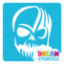Picture of Tribal Skull - Vinyl Stencil -130